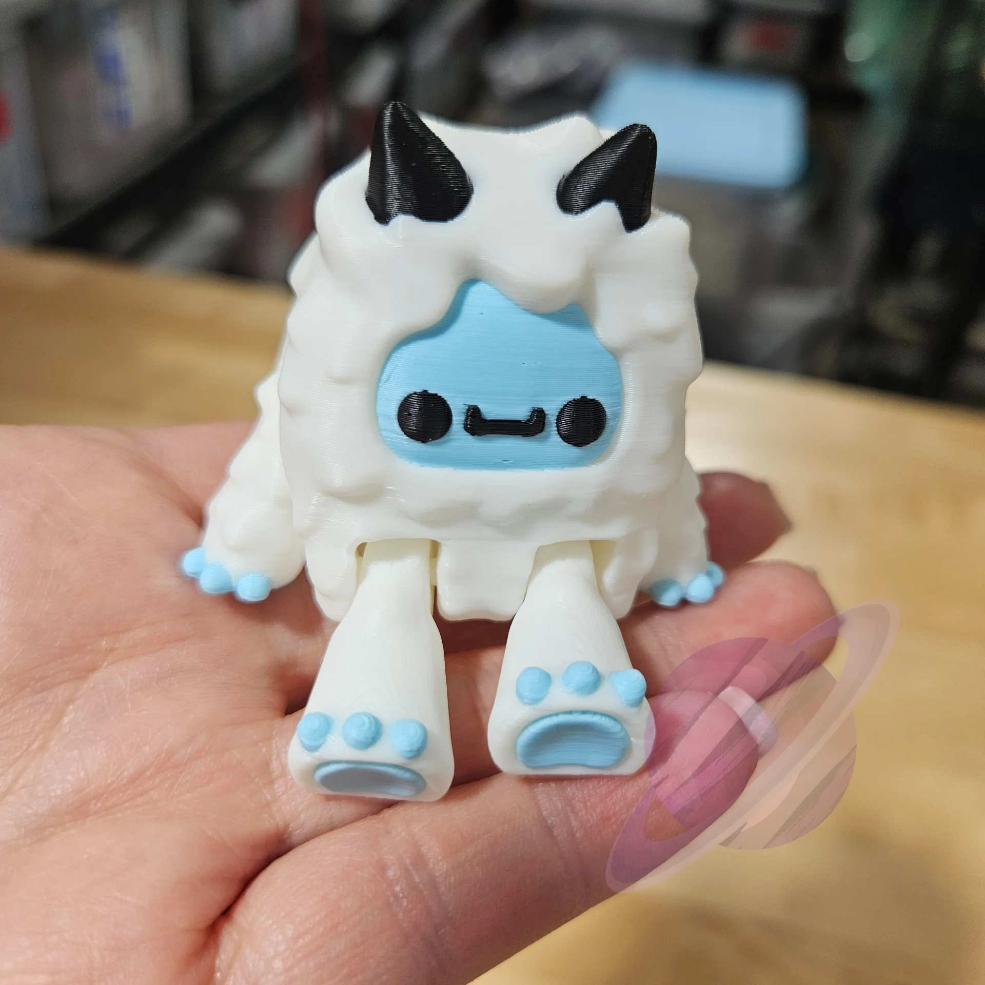 SNOW YETI-3D PRINTED STRAW BUDDY - Image 3