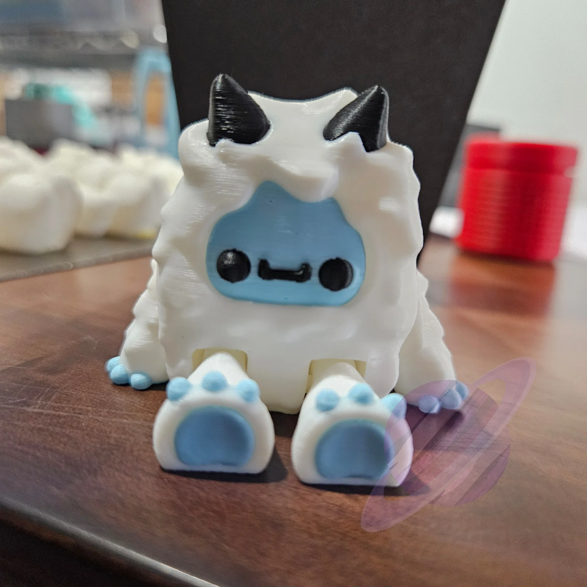 SNOW YETI-3D PRINTED STRAW BUDDY - Image 4