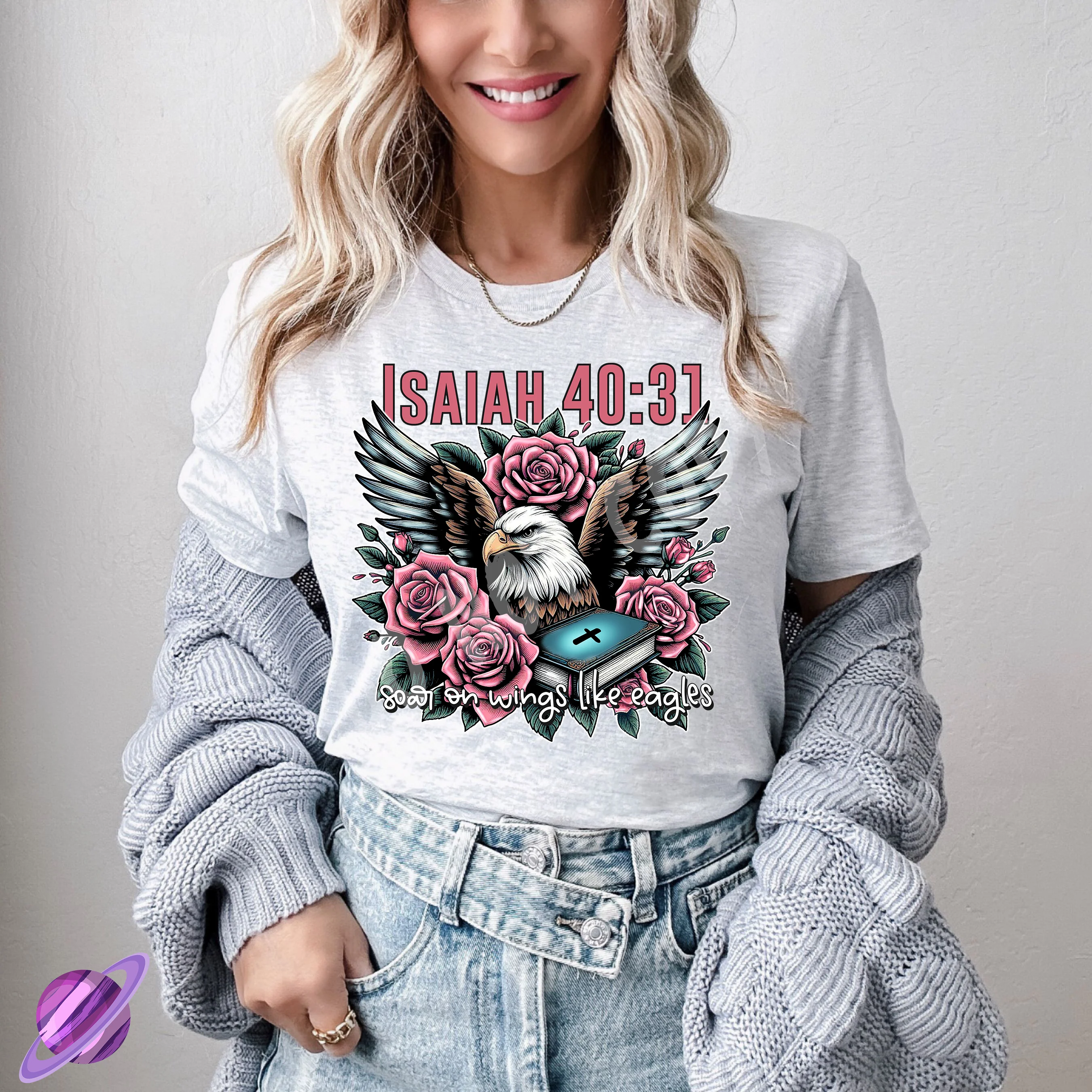 SOAR ON WINGS TEE