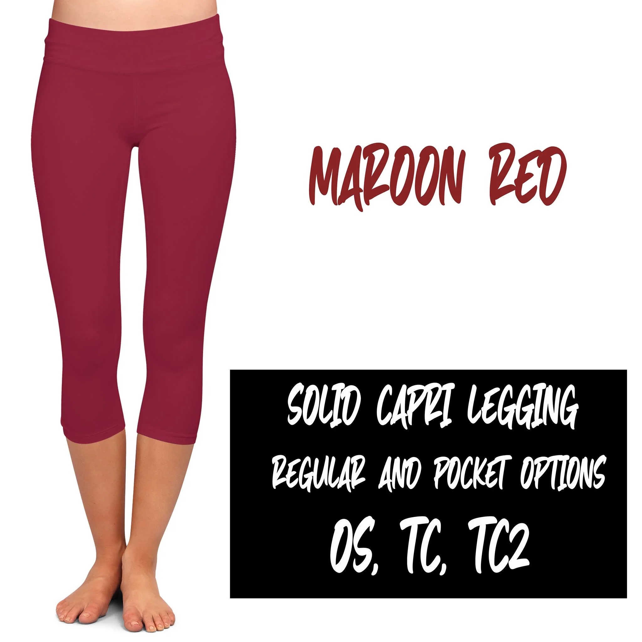 SOLID POCKET CAPRI (VARIETY OF COLORS) - Image 5
