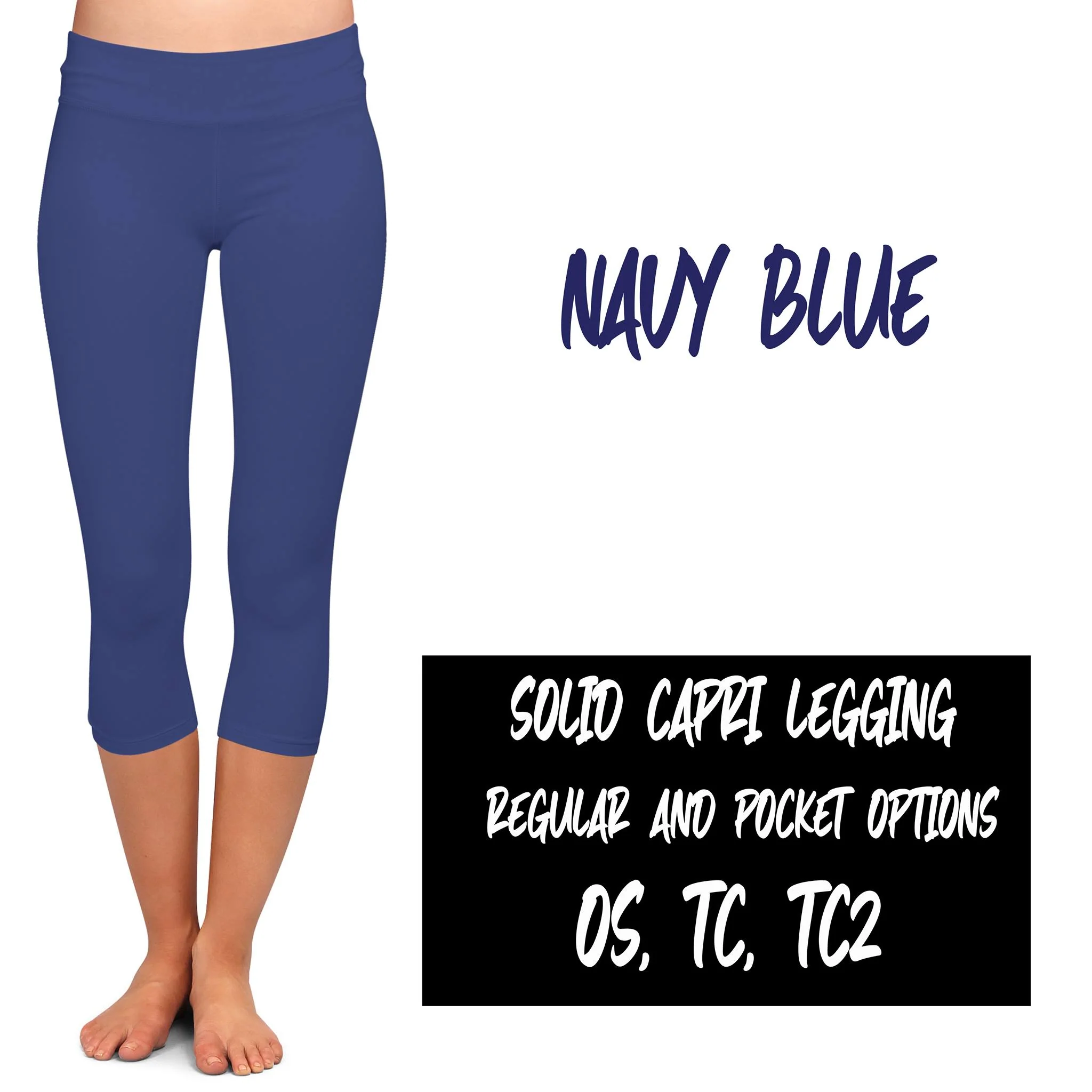 SOLID POCKET CAPRI (VARIETY OF COLORS) - Image 6