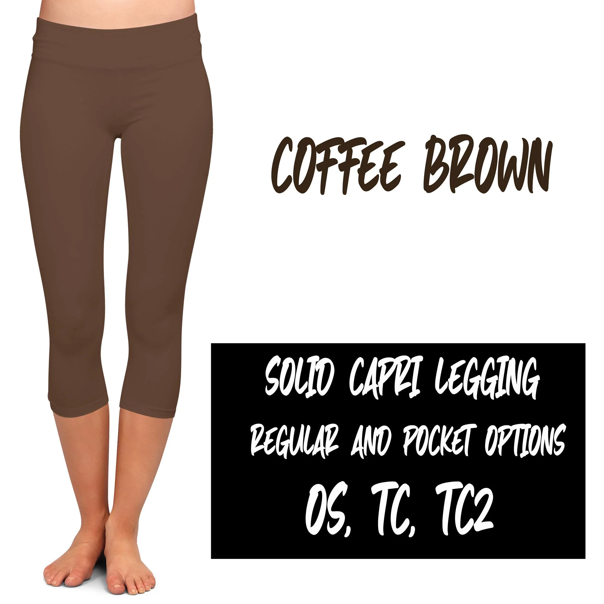 SOLID POCKET CAPRI (VARIETY OF COLORS) - Image 8