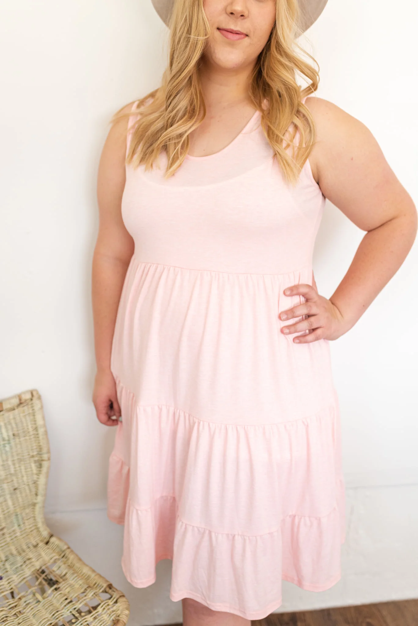 SOLID RUFFLE SUNDRESS - Image 7