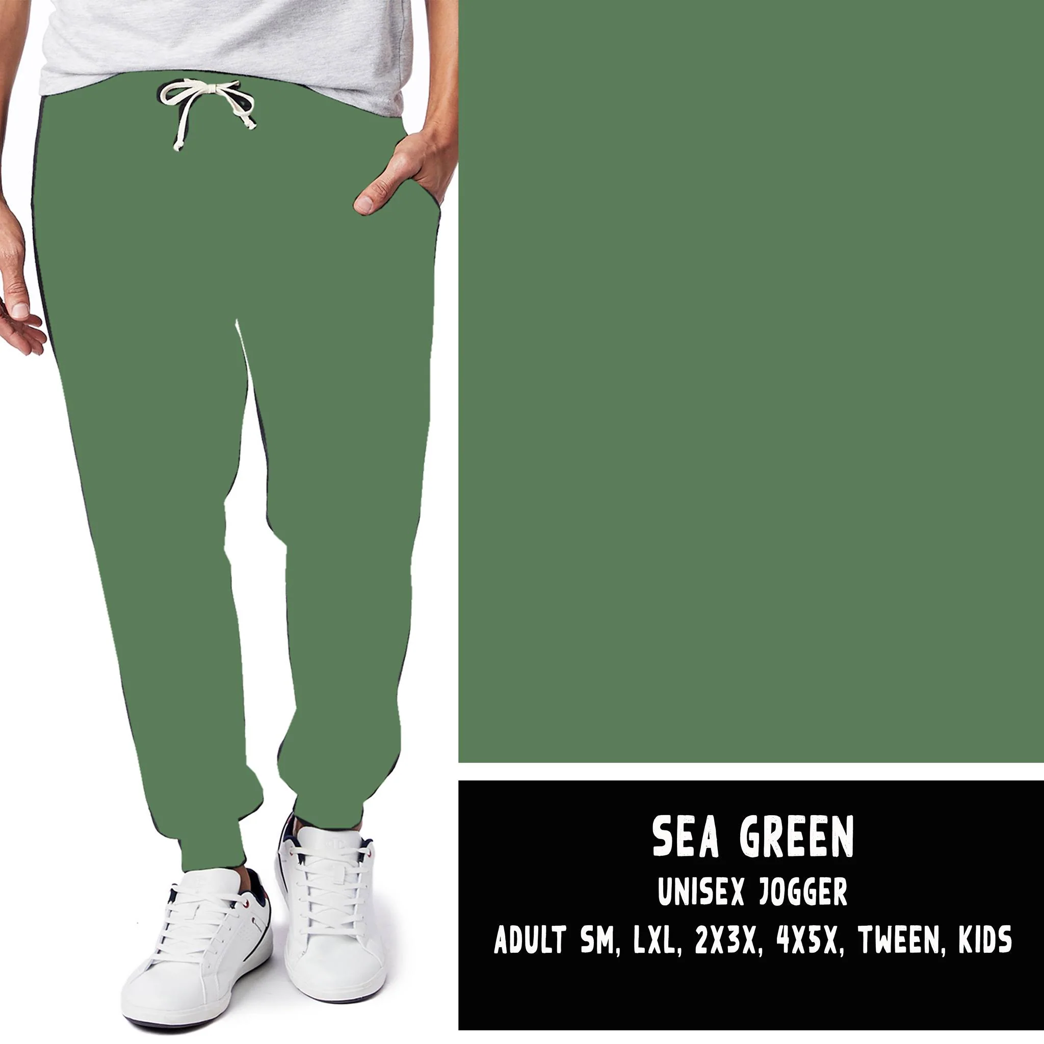 SOLIDS RUN-OLIVE LEGGINGS - Image 2