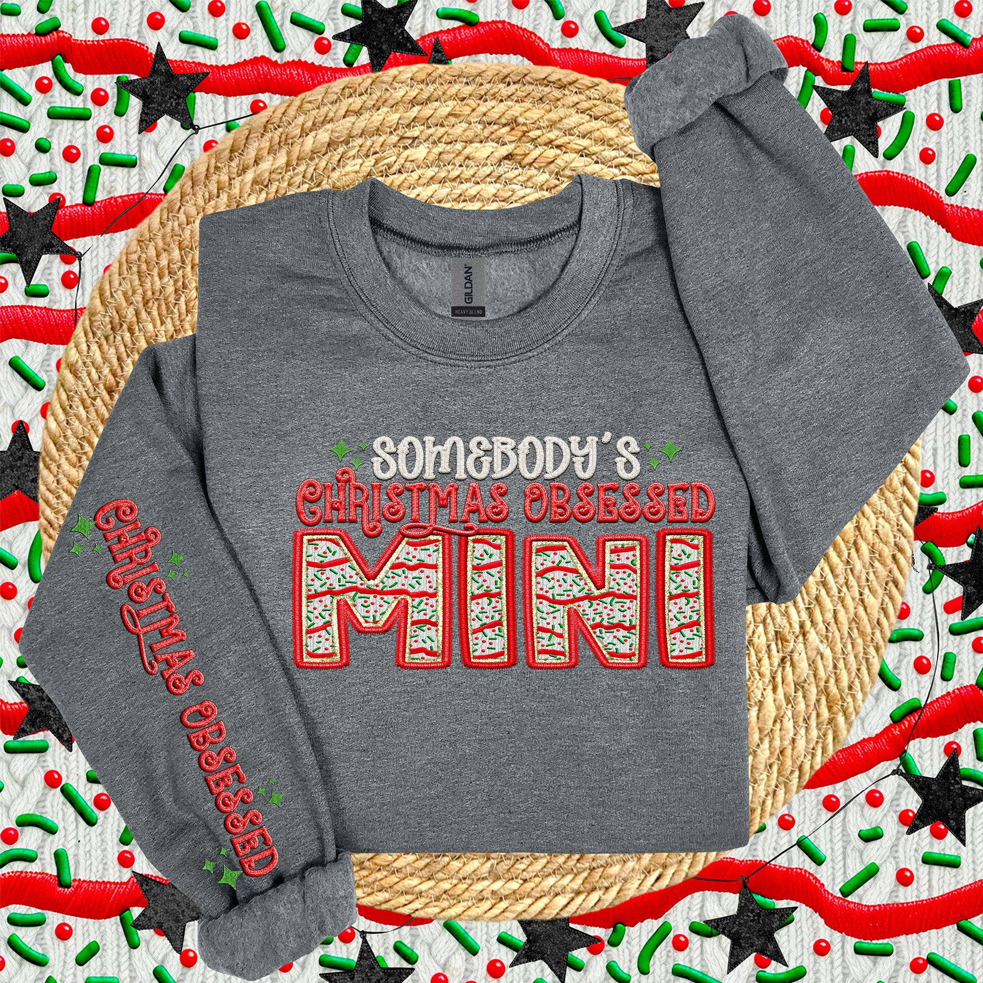 SOMEBODY'S CHRISTMAS OBSESSED SWEATSHIRT COLLECTION (MULTIPLE OPTIONS) - Image 12