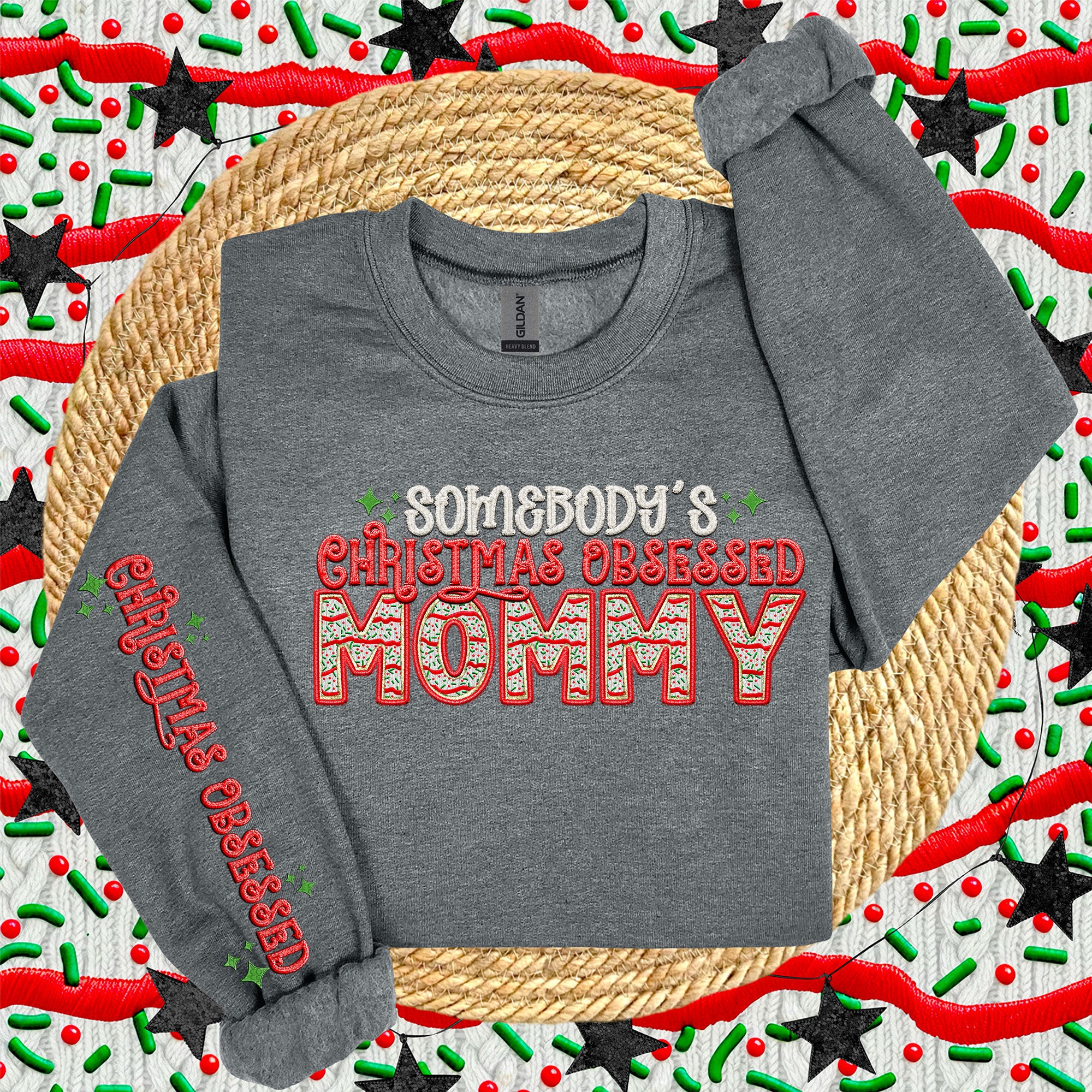 SOMEBODY'S CHRISTMAS OBSESSED SWEATSHIRT COLLECTION (MULTIPLE OPTIONS) - Image 15