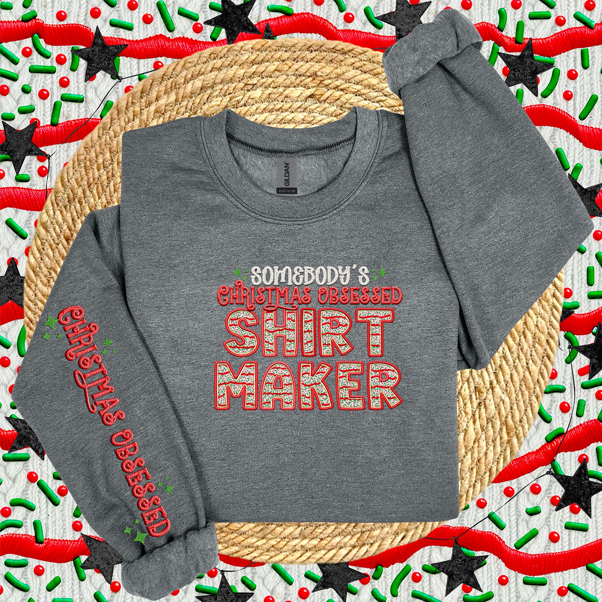 SOMEBODY'S CHRISTMAS OBSESSED SWEATSHIRT COLLECTION (MULTIPLE OPTIONS) - Image 21