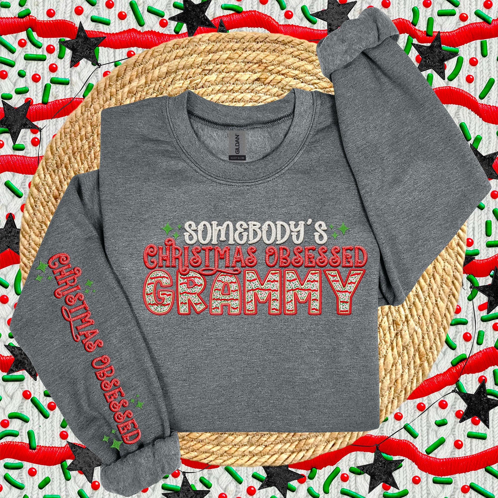 SOMEBODY'S CHRISTMAS OBSESSED SWEATSHIRT COLLECTION (MULTIPLE OPTIONS) - Image 5