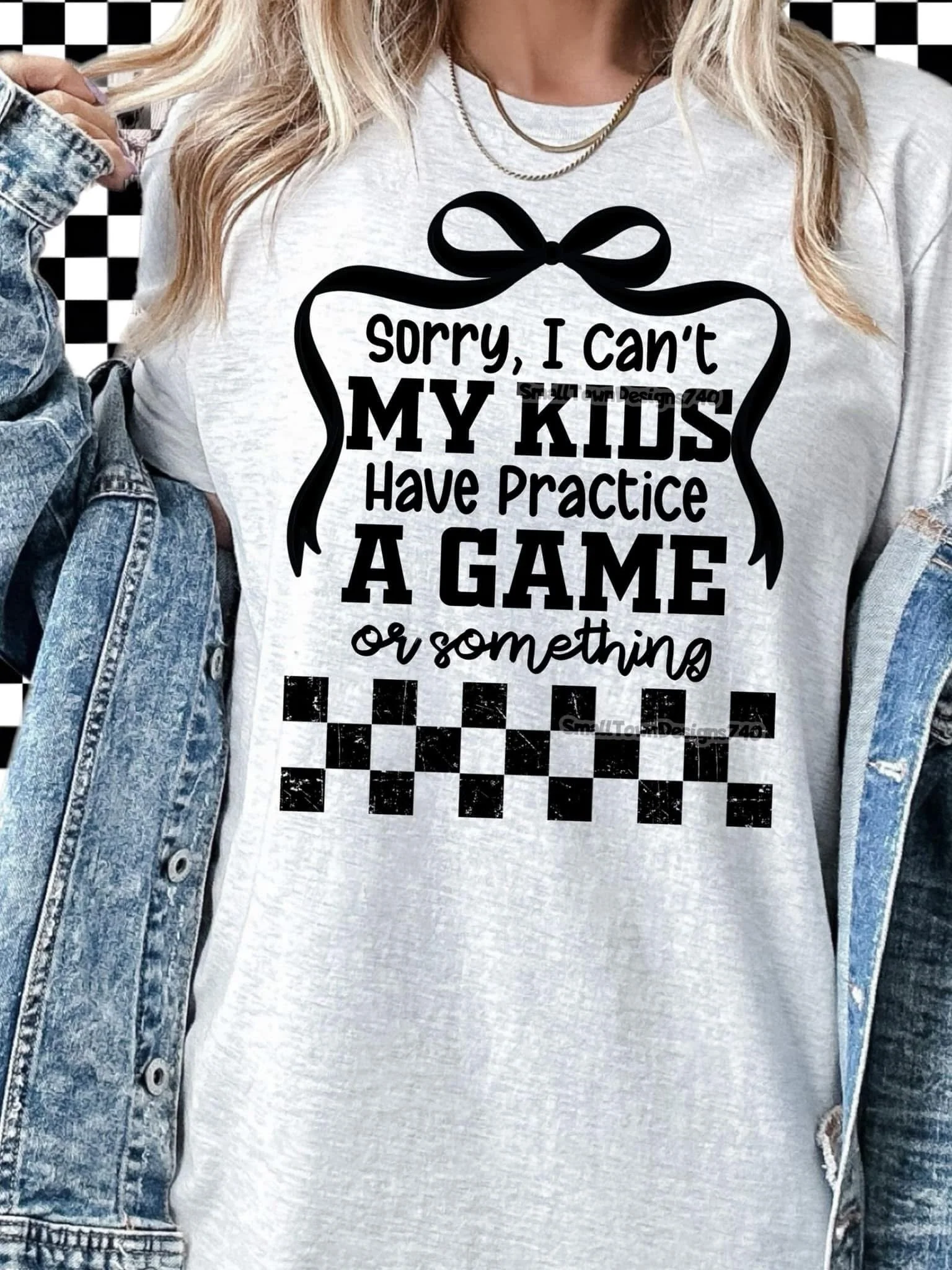 SORRY I CANT COLLECTION TEE (MULTIPLE OPTIONS) - Image 2