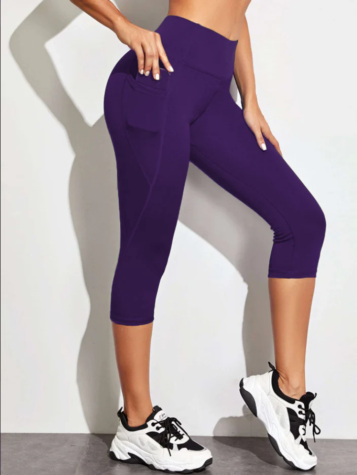 SPC RUN-PLUM PURPLE- POCKET CAPRI- 2 OPTION - Image 2
