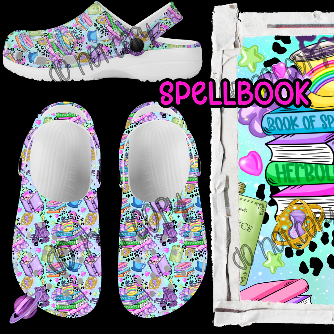 SPELLBOOK - CLOG RUN 5- PREORDER CLOSING 8/24