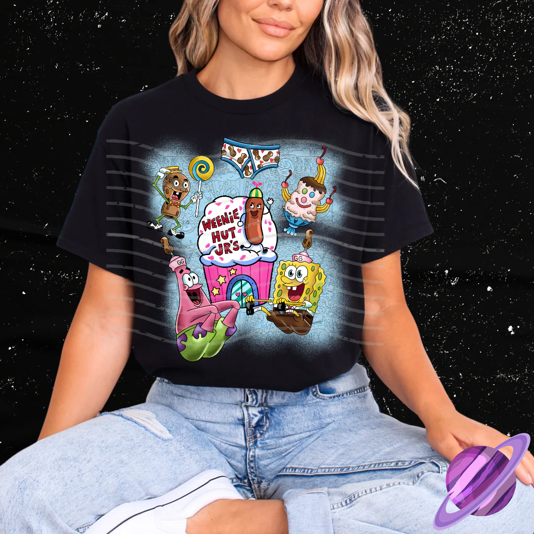 SPONGE WORLD TEE