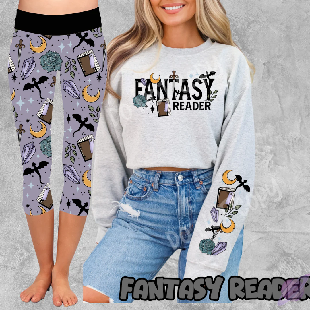 SPOOKY SWEATER WITH SLEEVE PRINTS - Image 2