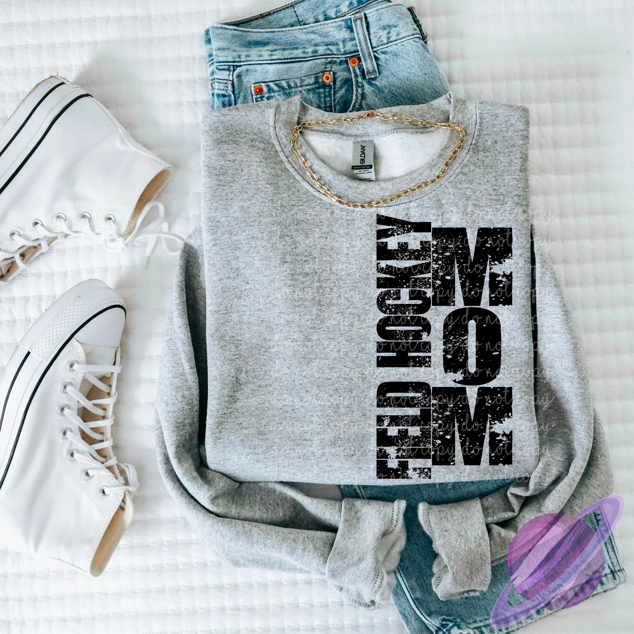 SPORTS MOM COLLECTION WITH NO BOW SWEATSHIRT (MULTIPLE OPTIONS - PUT THE OPTION IN THE ORDER NOTES) - Image 13