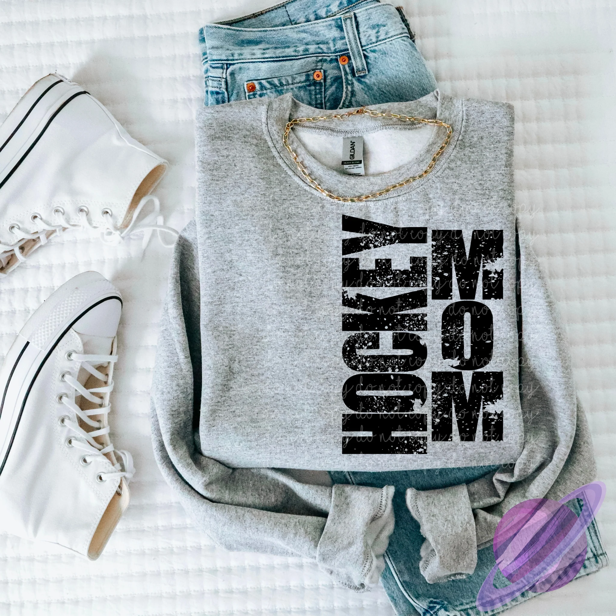 SPORTS MOM COLLECTION WITH NO BOW SWEATSHIRT (MULTIPLE OPTIONS - PUT THE OPTION IN THE ORDER NOTES) - Image 4