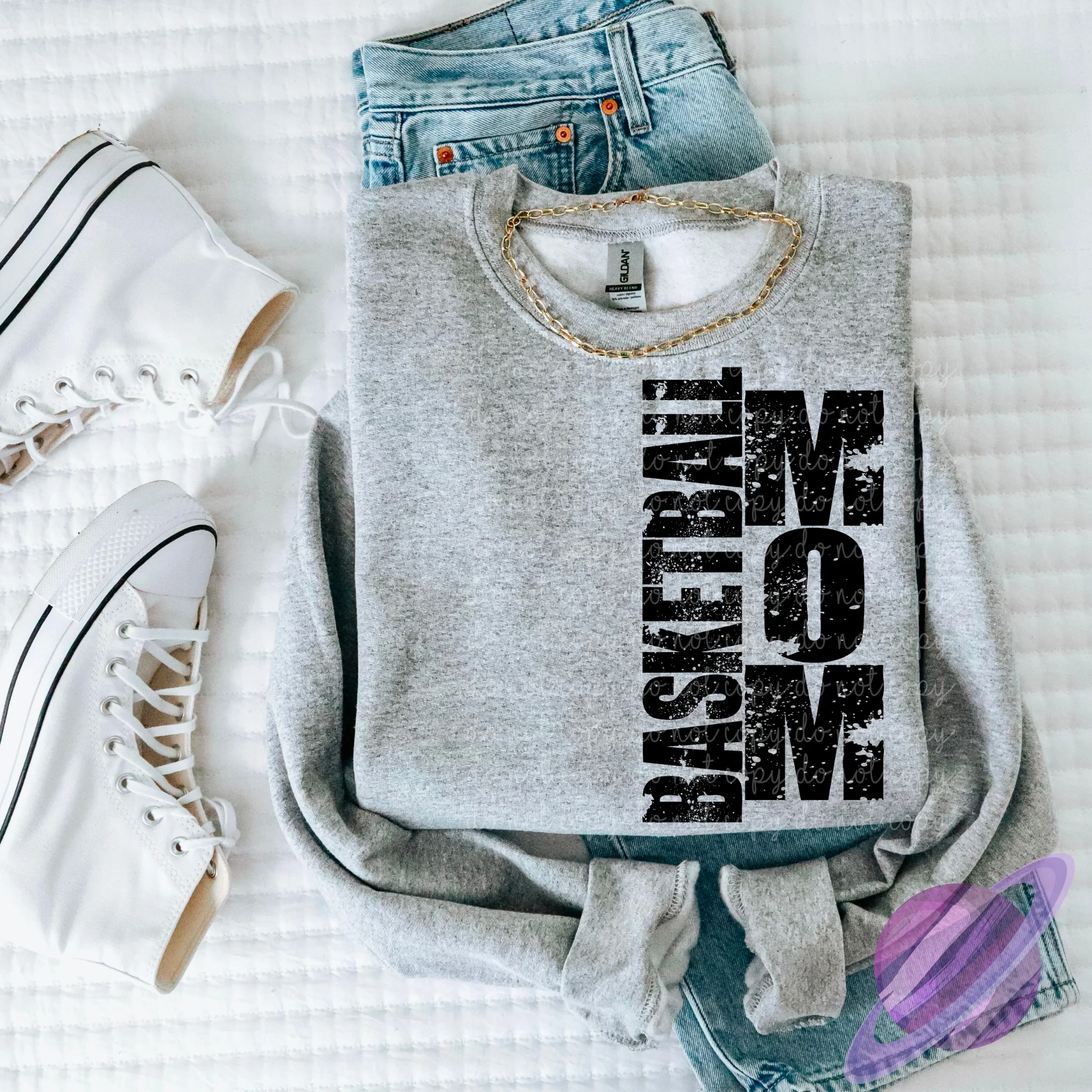 SPORTS MOM COLLECTION WITH NO BOW SWEATSHIRT (MULTIPLE OPTIONS - PUT THE OPTION IN THE ORDER NOTES) - Image 5