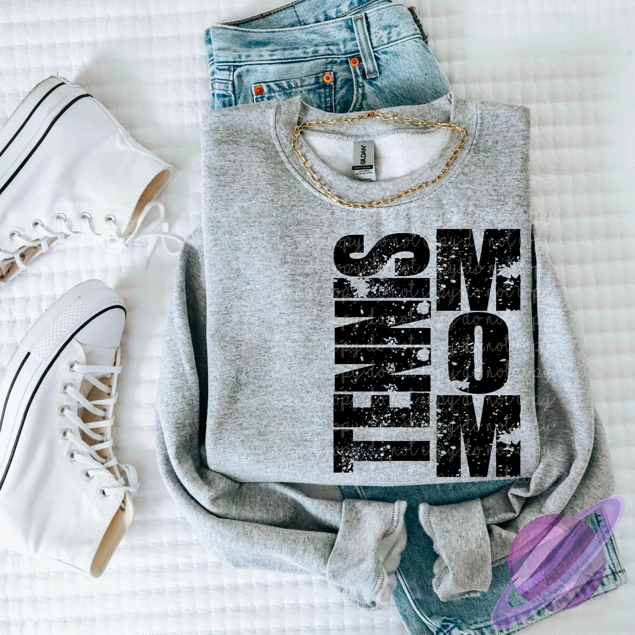 SPORTS MOM COLLECTION WITH NO BOW SWEATSHIRT (MULTIPLE OPTIONS - PUT THE OPTION IN THE ORDER NOTES) - Image 7