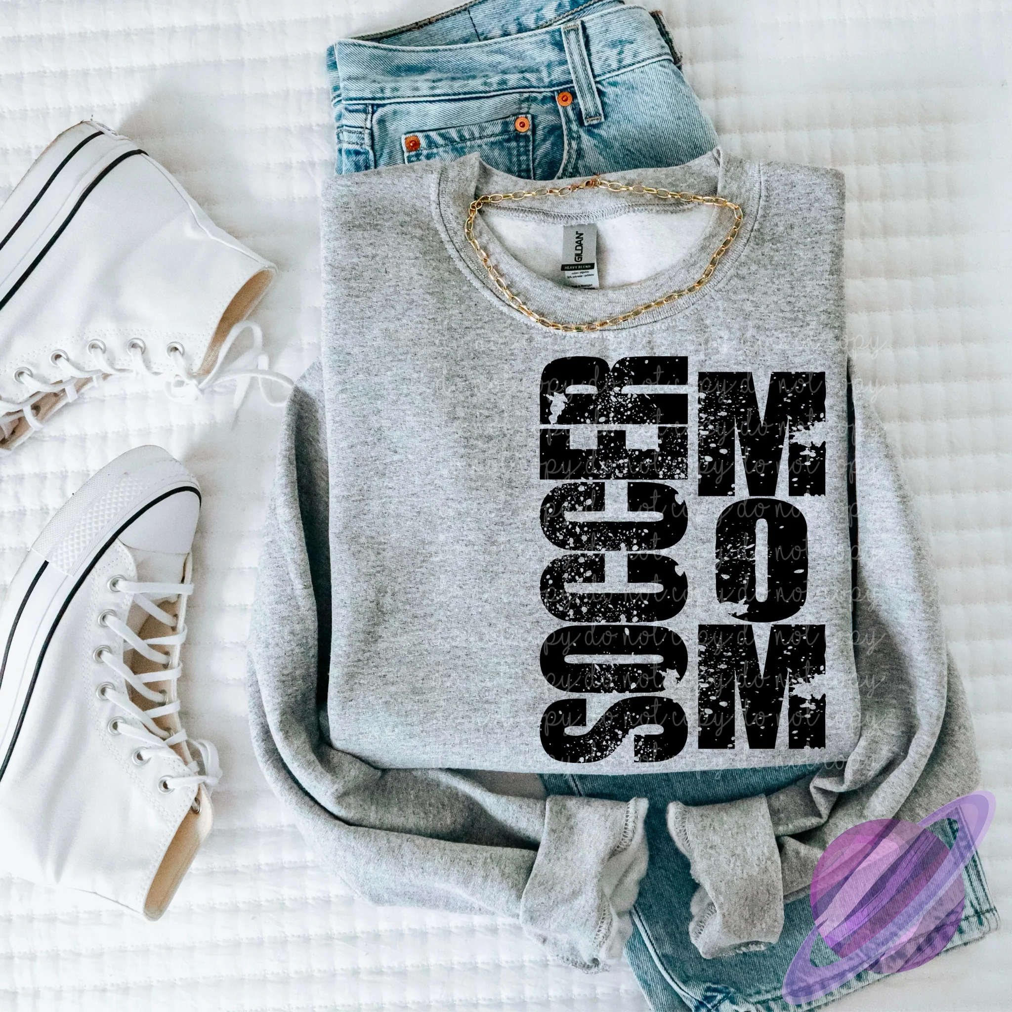 SPORTS MOM COLLECTION WITH NO BOW SWEATSHIRT (MULTIPLE OPTIONS - PUT THE OPTION IN THE ORDER NOTES) - Image 8