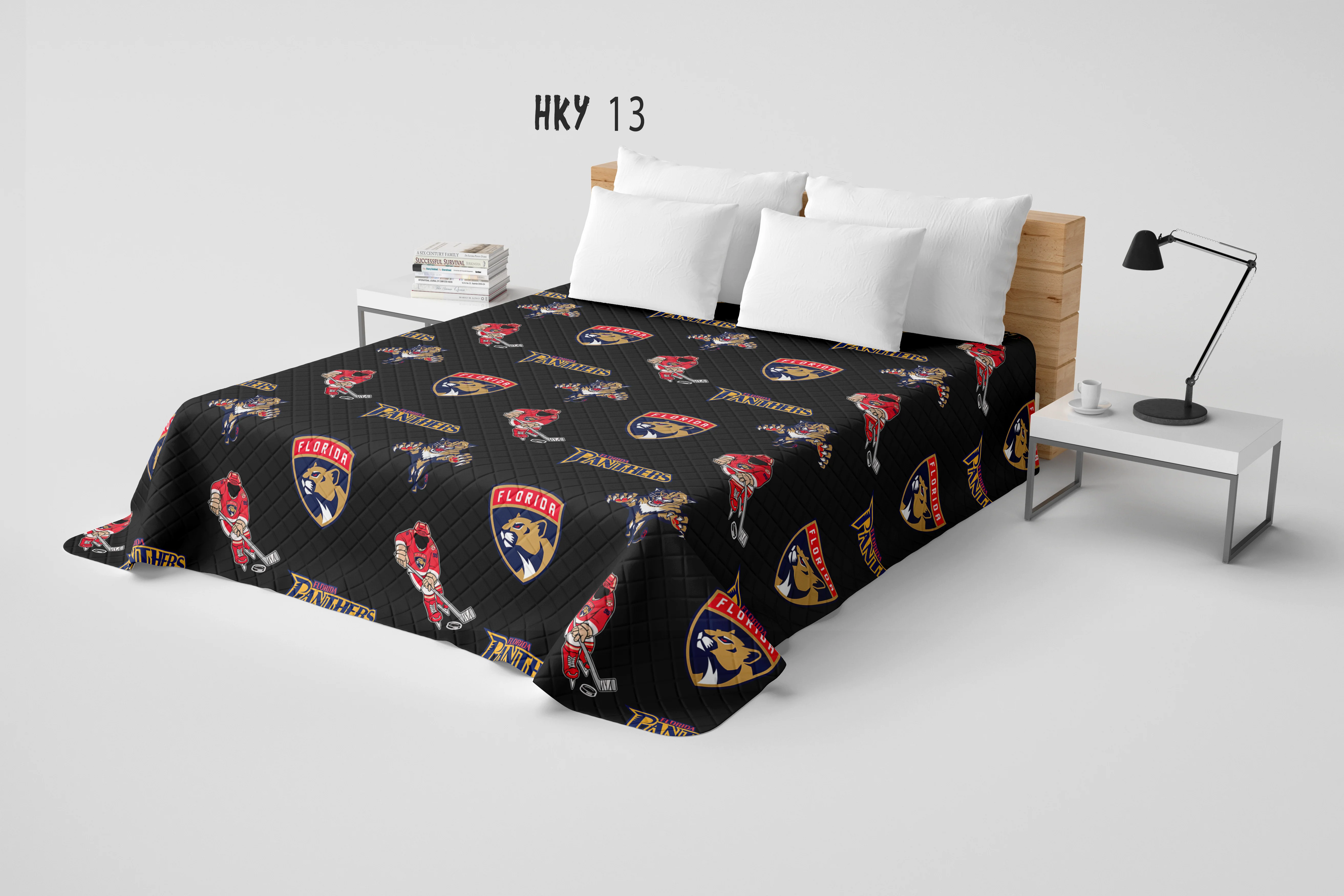 SPORTS RUN 3- HKY 13 QUILT