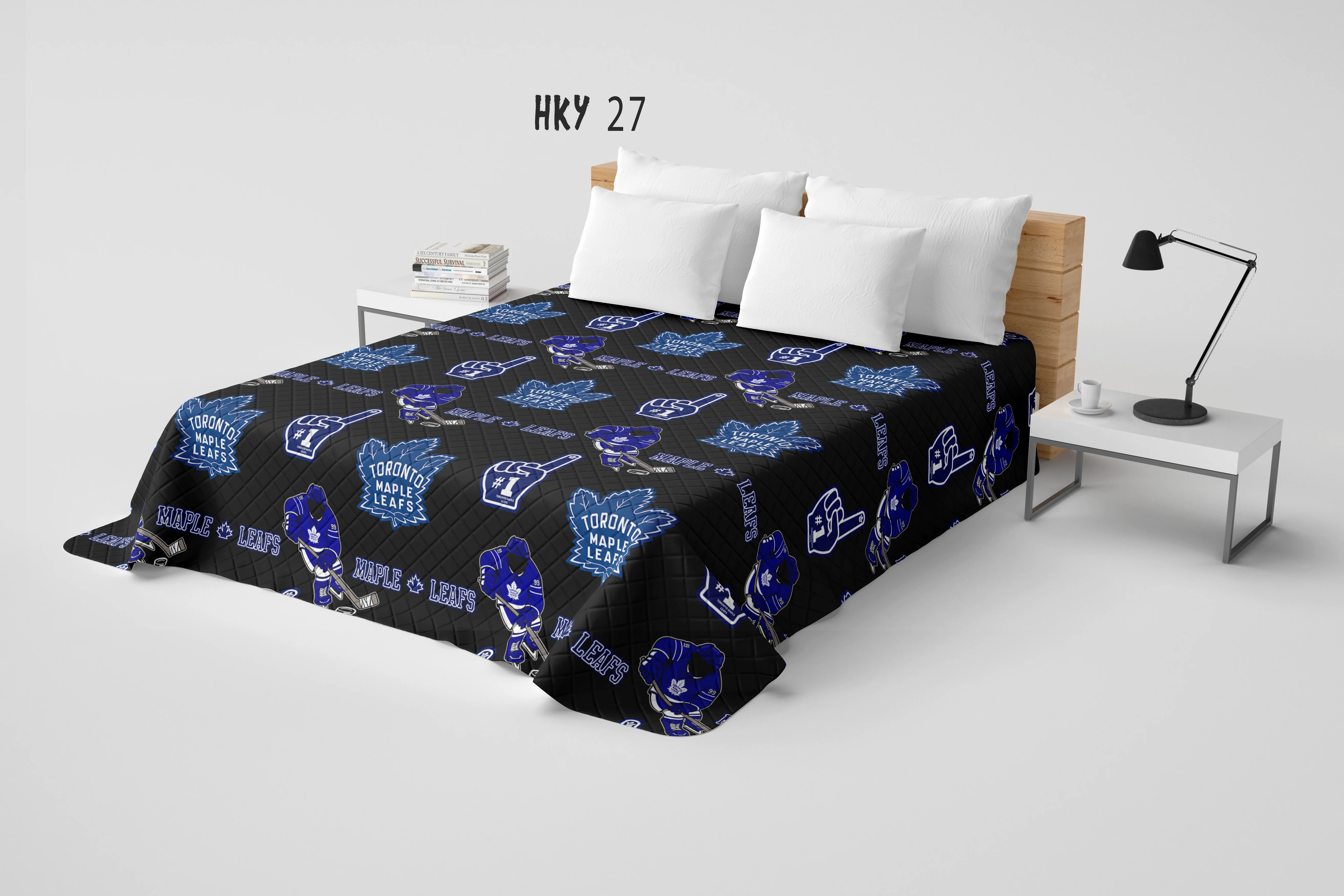 SPORTS RUN 3- HKY 27 QUILT