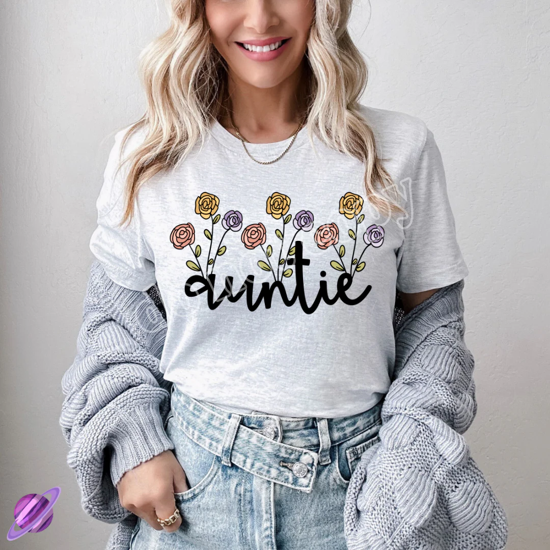 Spring Auntie Tee