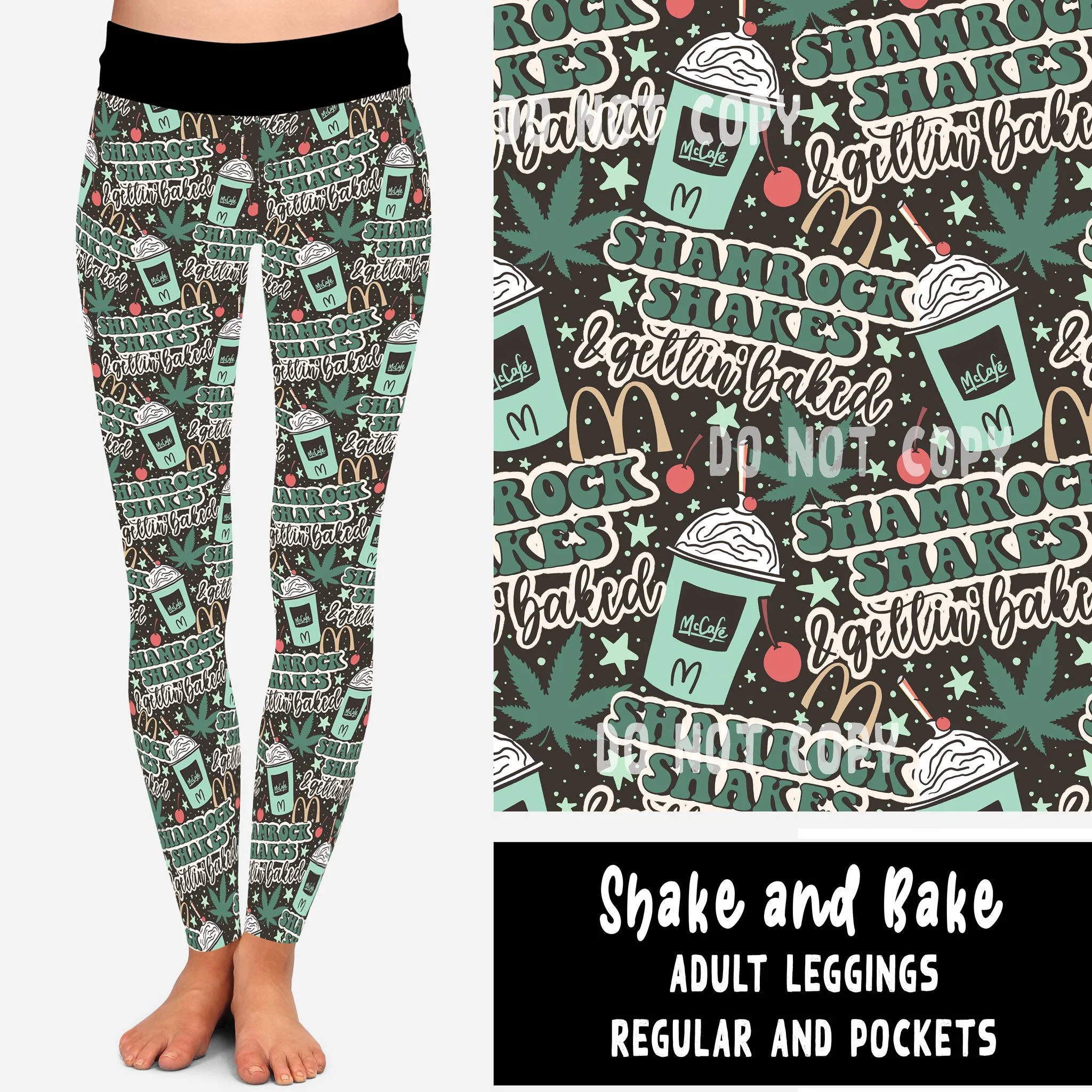 SPRING BASH RUN-SHAKE AND BAKE LEGGINGS/JOGGERS - Image 2