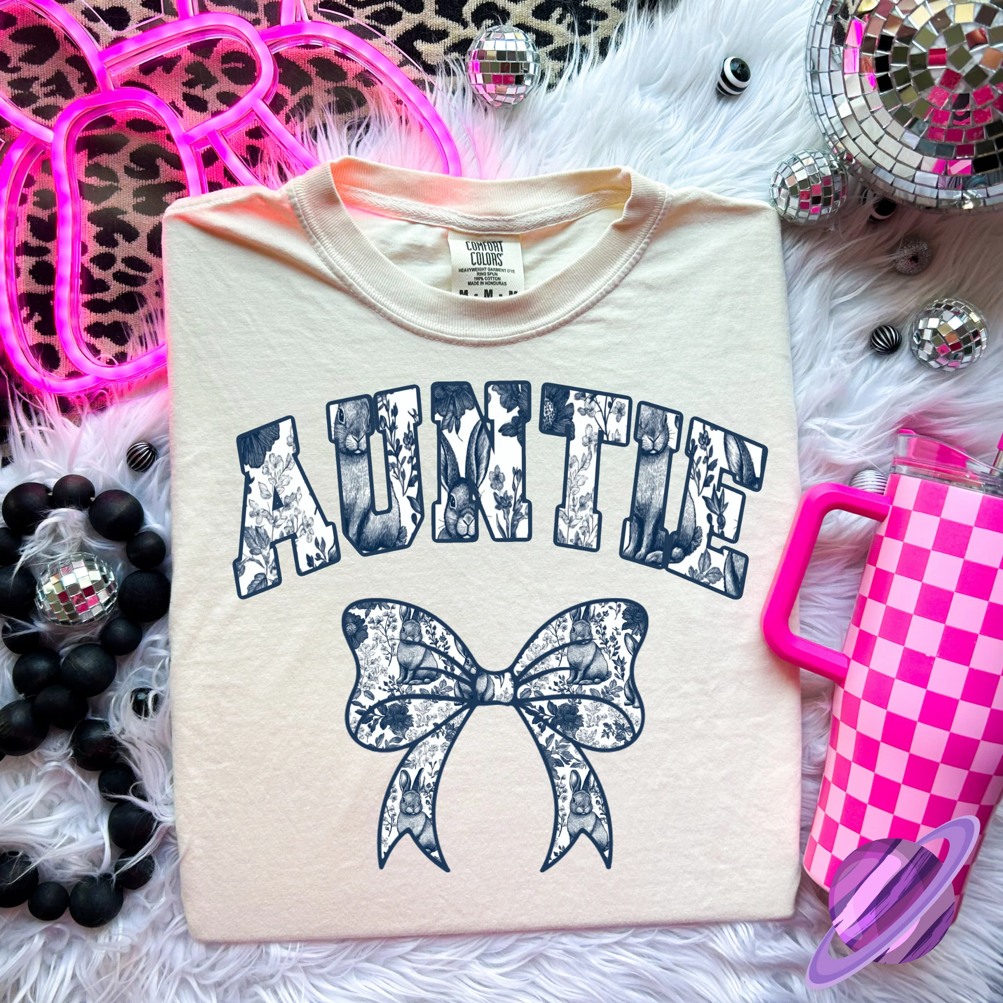 SPRING BLUE FLORAL NAME COLLECTION TEES (MULTIPLE OPTIONS) - Image 13