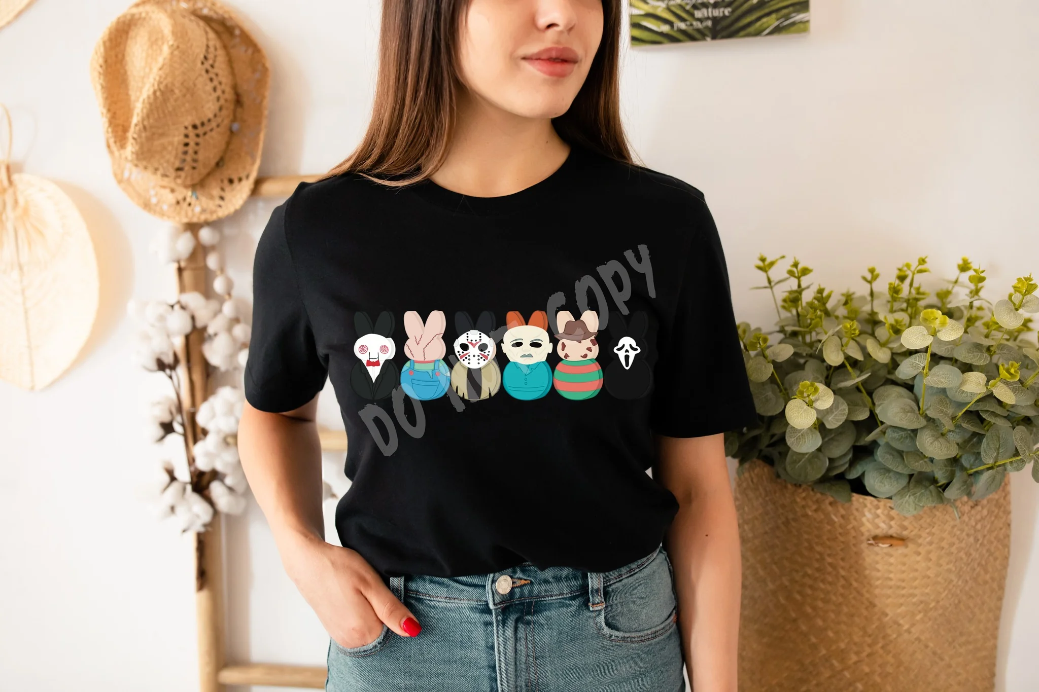 SPRING FLING-HORROR PEEPS- UNISEX TEE ADULTS/KIDS