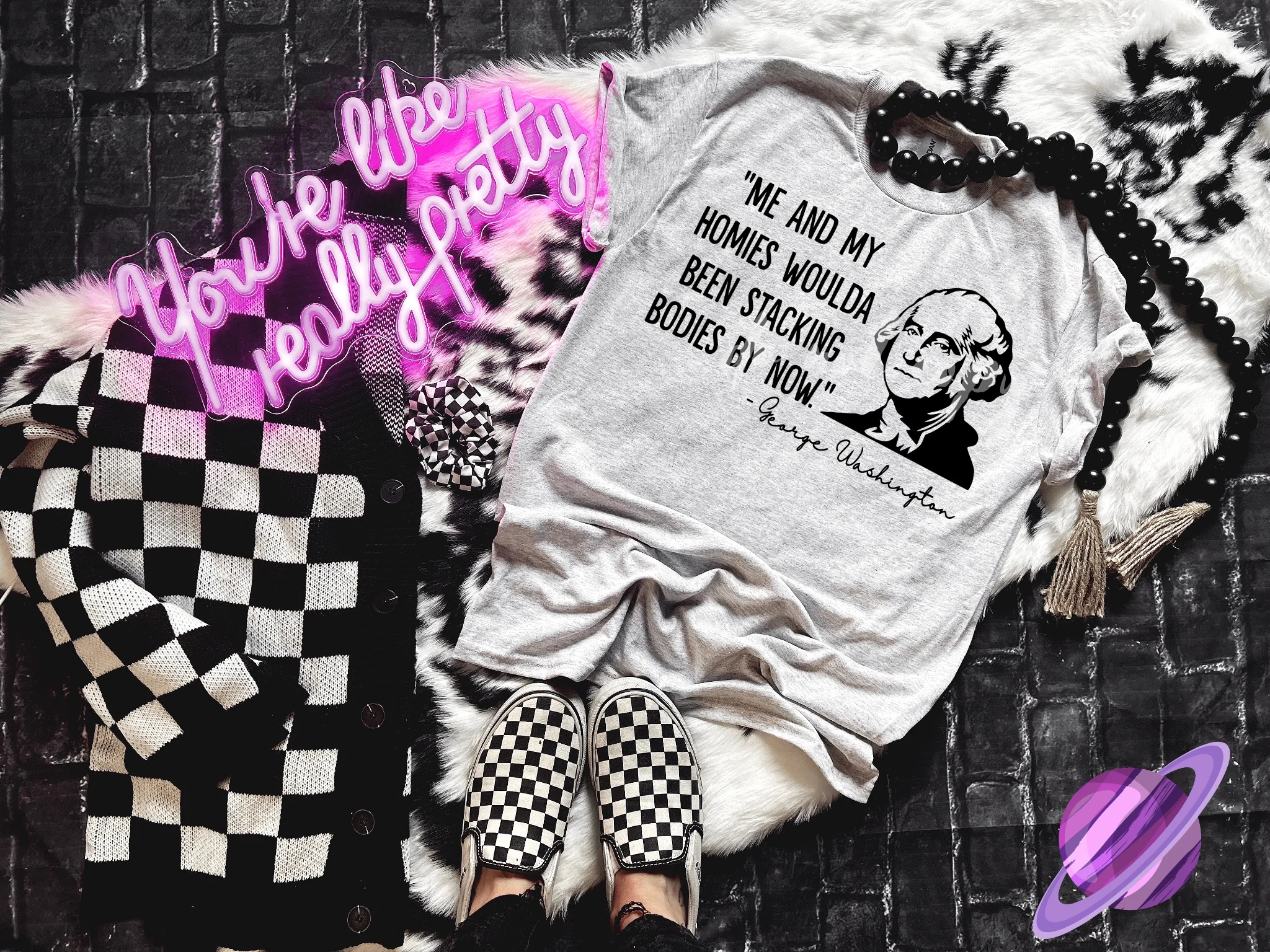 STACKING BODIES TEE