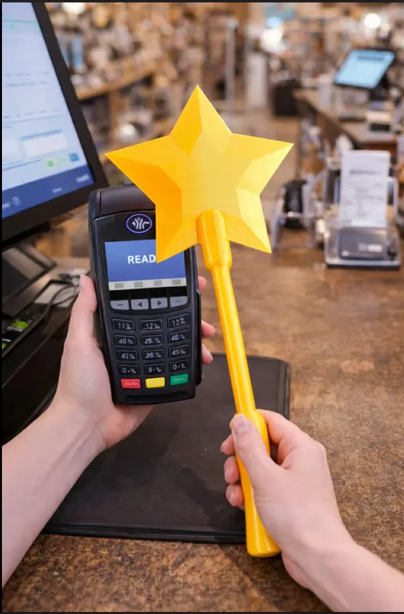 TAP PAY WAND FOR TAP ENABLED CREDIT AND DEBIT CARDS- 3D PRINTED IN HOUSE - Image 2
