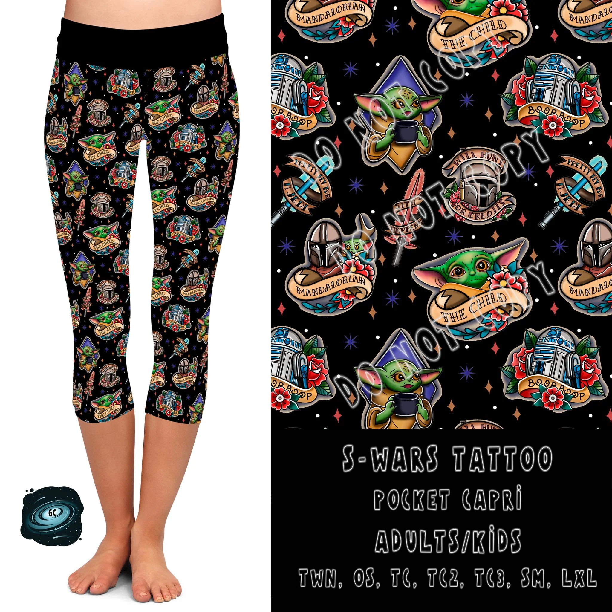TATTOO RUN- SWARS- POCKET LEGGING/JOGGER - Image 3