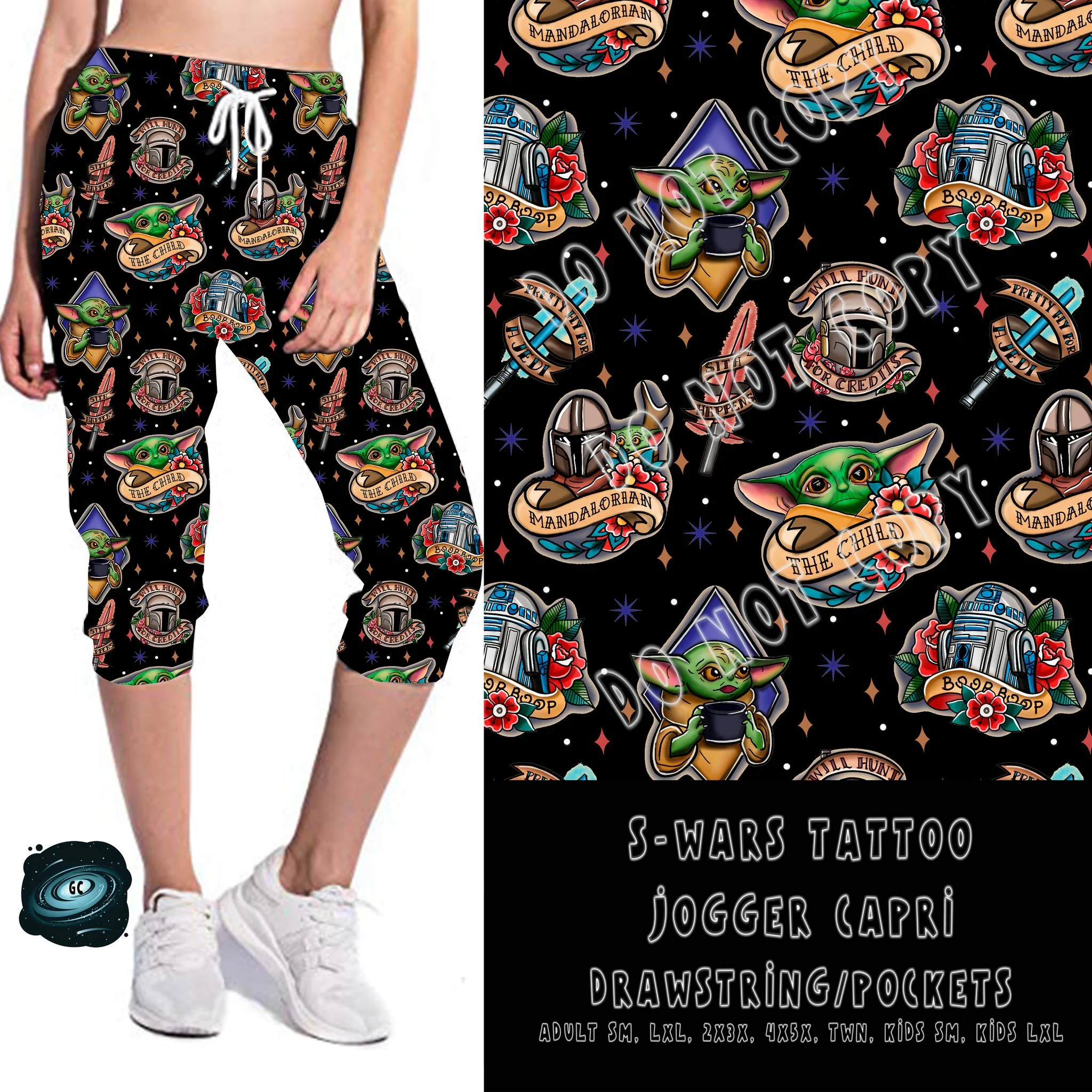TATTOO RUN- SWARS- POCKET LEGGING/JOGGER - Image 5