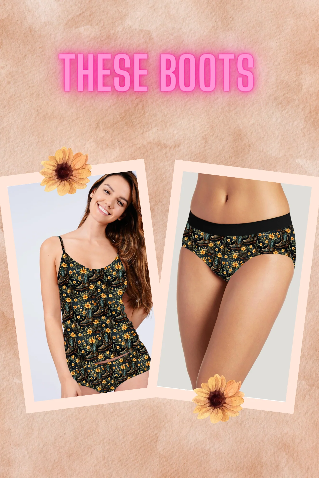 THESE BOOTS-CAMI/UNDIES RUN 3-PREORDER CLOSING 3/18 - Image 3