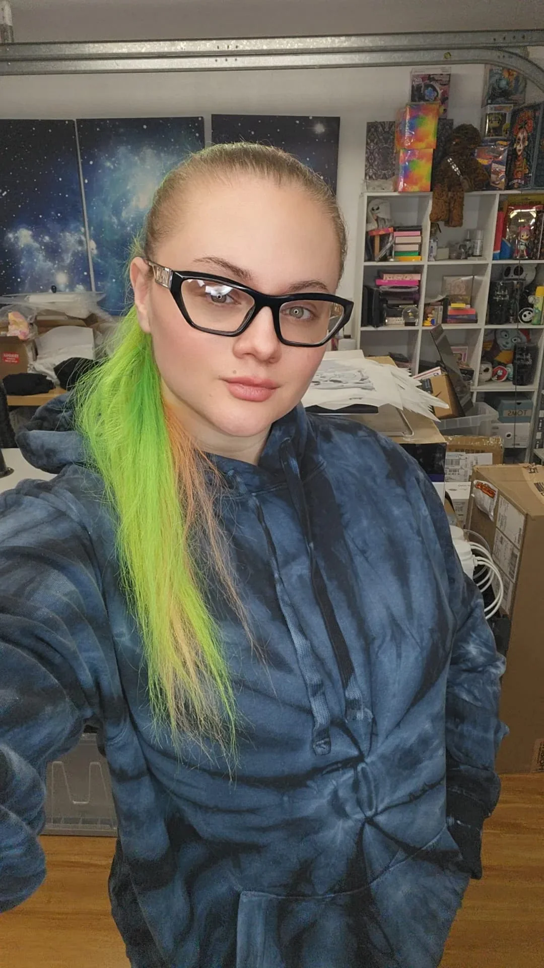 TIE DYE HEART-TIE DYE HOODIE-PREORDER CLOSING 1/26 - Image 2