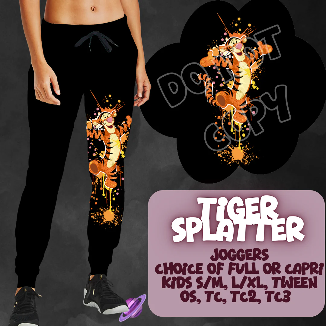 TIGER SPLATTER- 4 STYLES OF BOTTOMS-PREORDER CLOSING 1/21 - Image 2