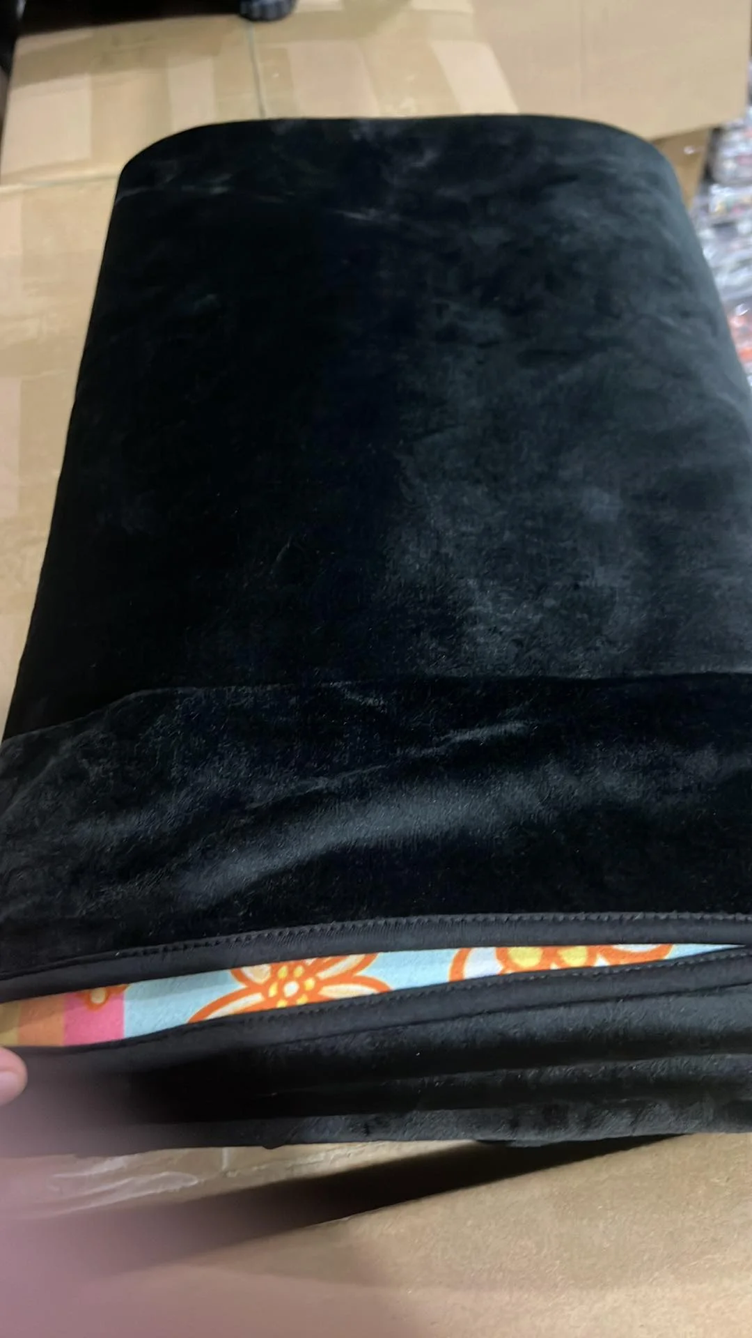 TROLL SONG - SOFT BLACK FLEECE THROW 13-PREORDER CLOSING 1/14 - Image 5