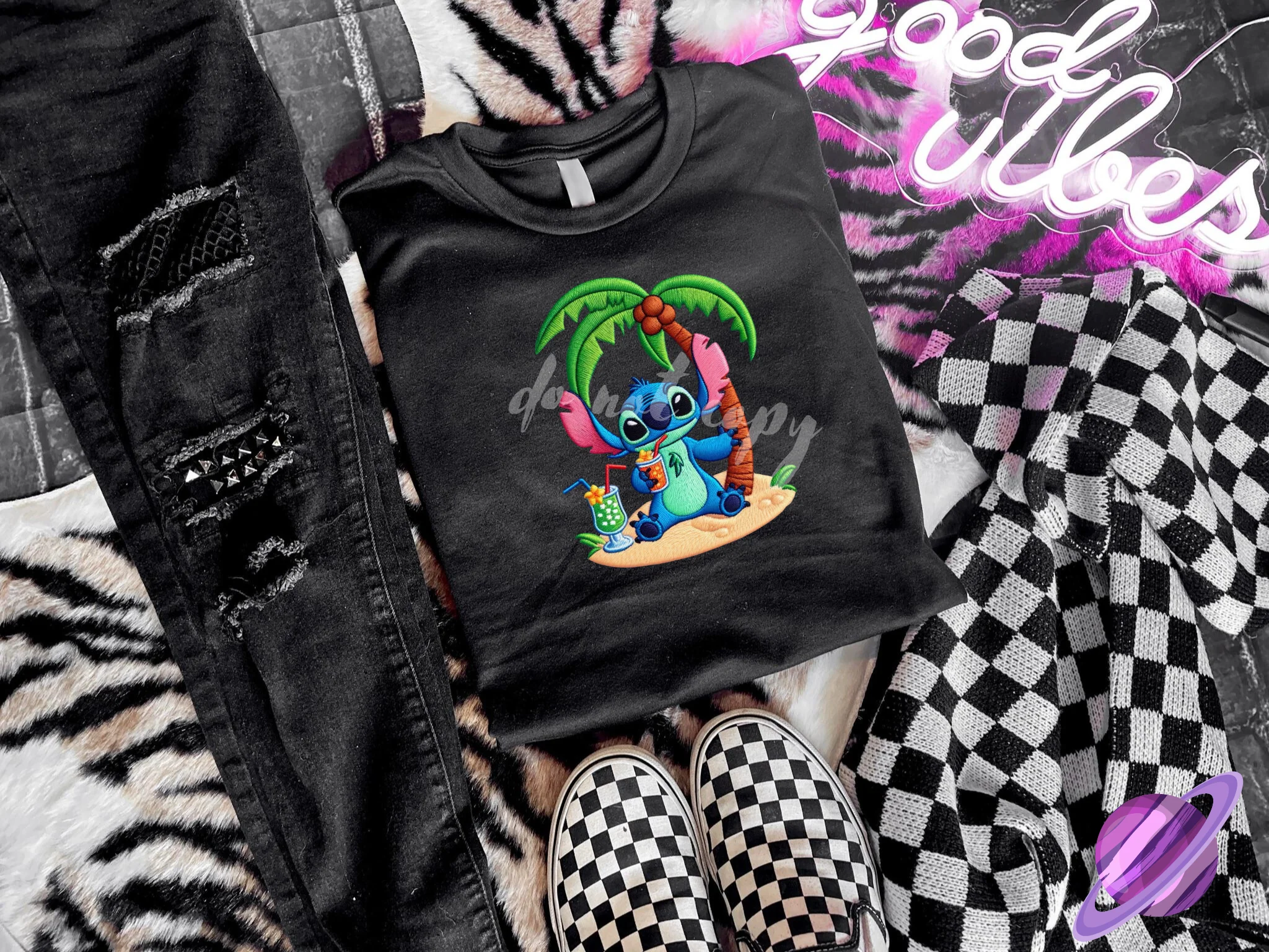 TROPICAL ALIEN 1 TEE