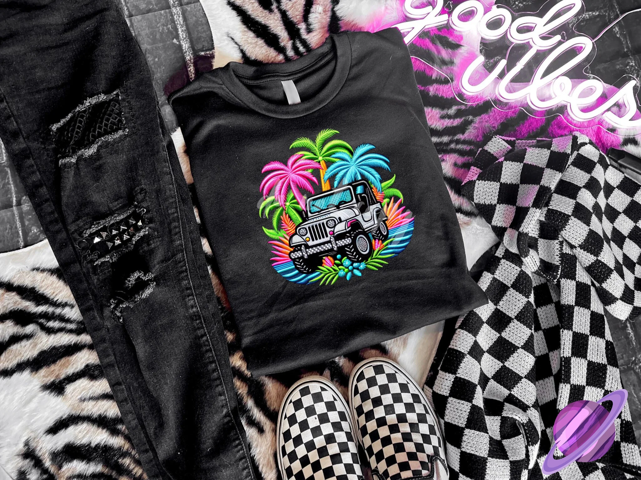 TROPICAL TRUCK 1 TEE