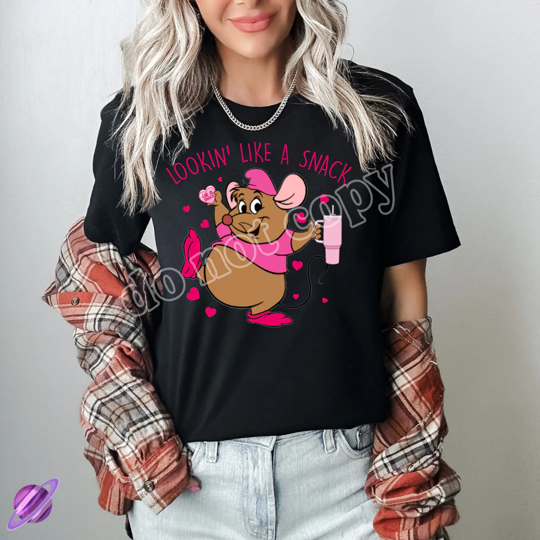 VALENTINE LOOKIN LIKE A SNACK TEE