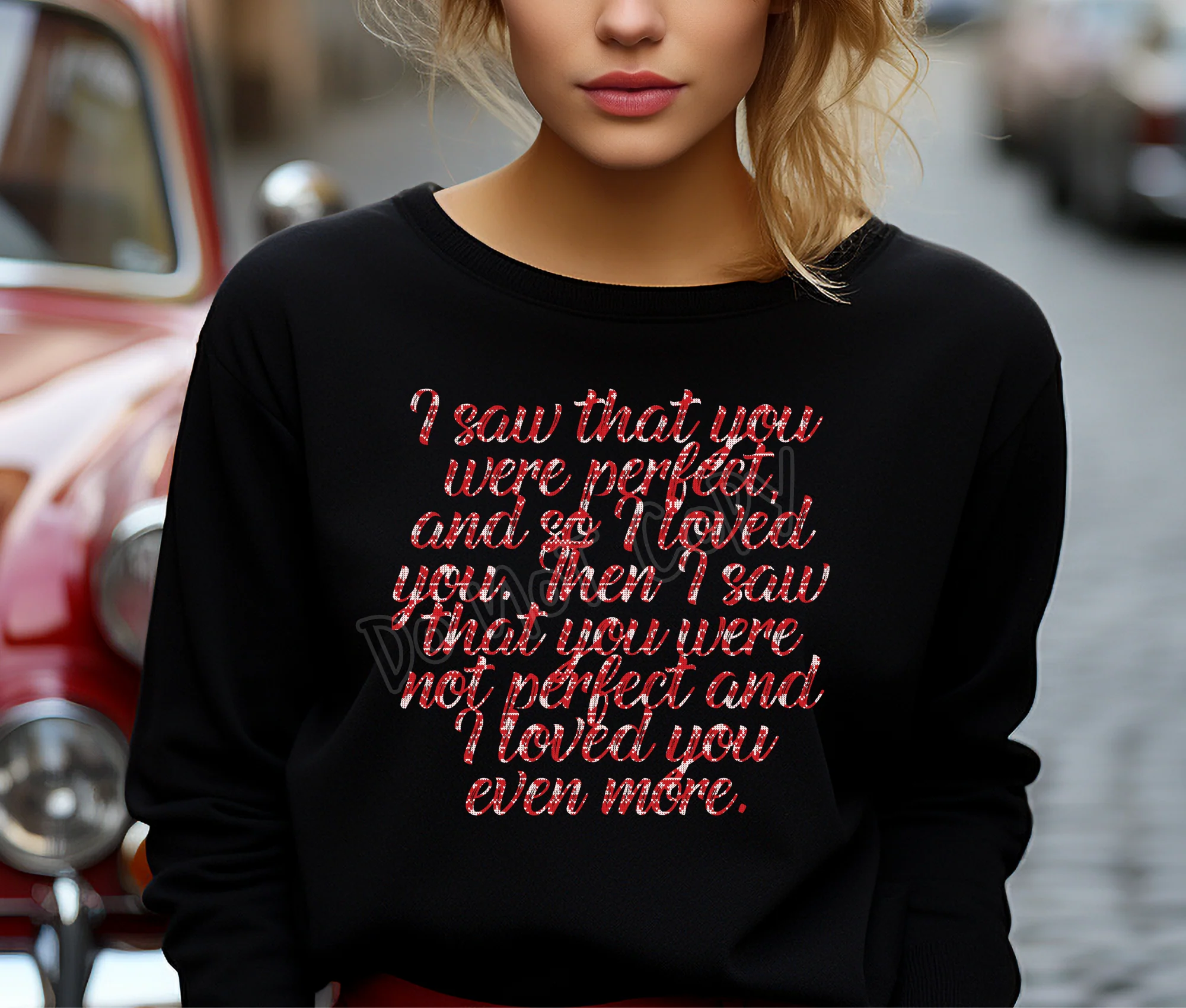 VDAY SWEATER - CREWNECK SWEATSHIRT-FLARES 4 - PREORDER CLOSING 11/24 ETA JANUARY