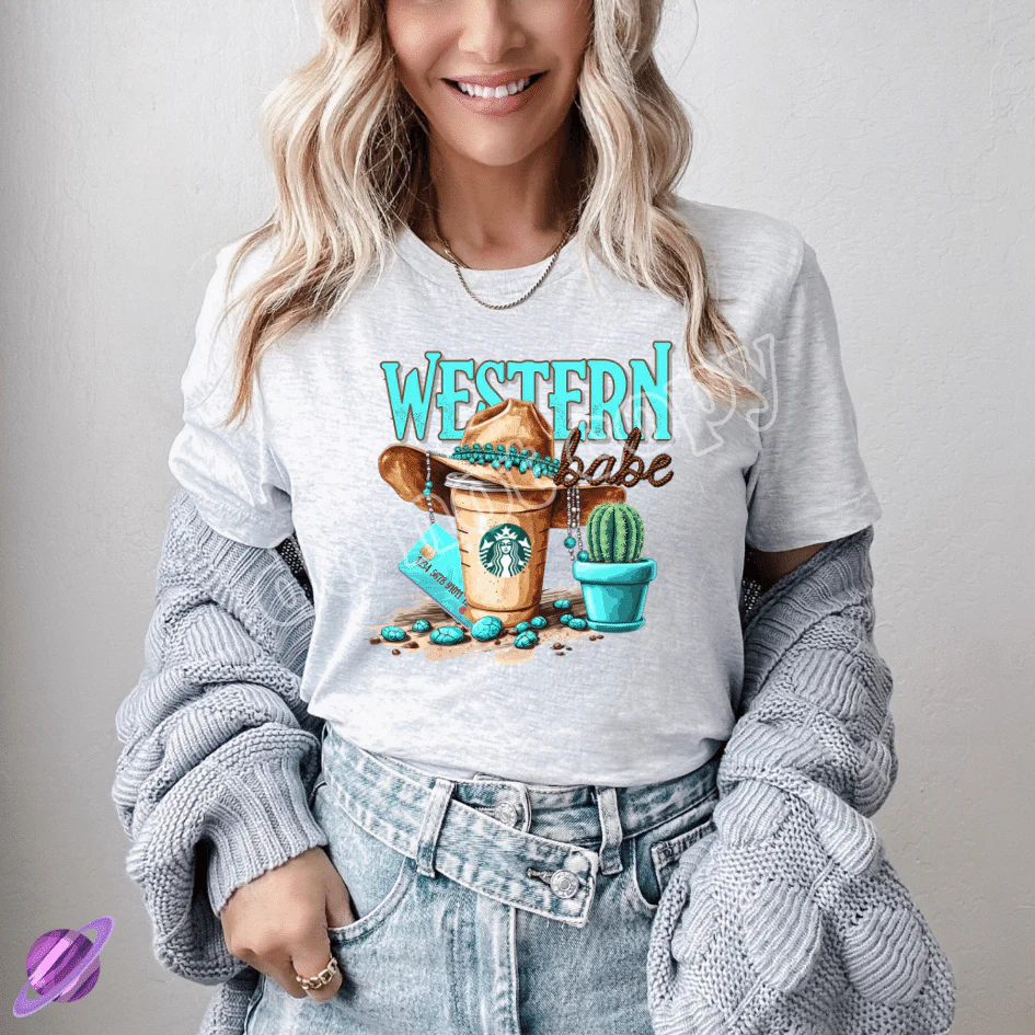 WESTERN BABE TEE