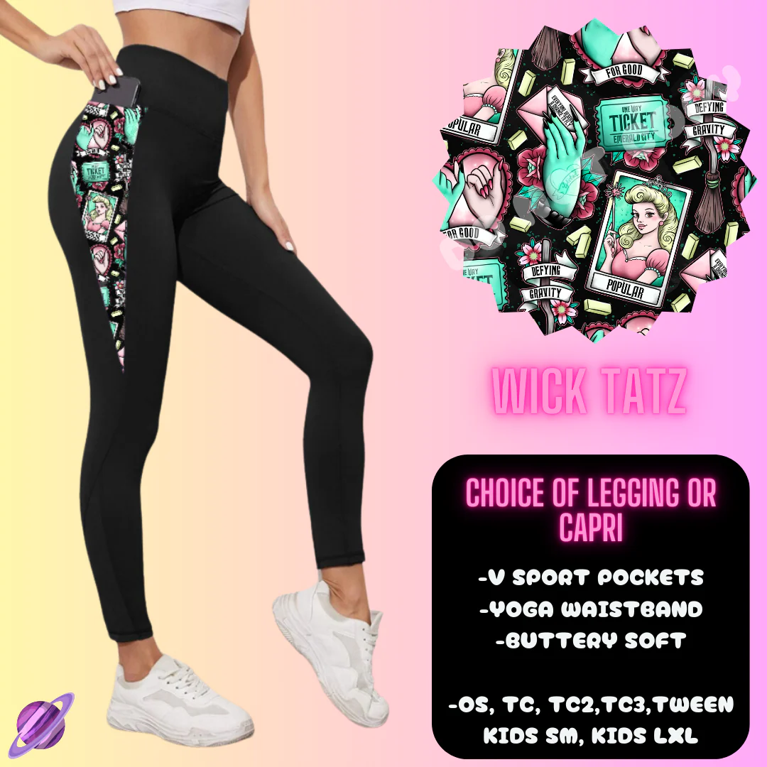 WICK TATZ- HOODIE OUTFIT RUN-5 STYLE BOTTOMS- PREORDER 2/20
