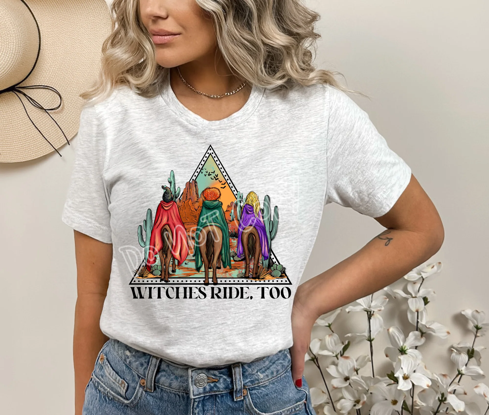WITCHES RIDE -UNISEX TEE ADULTS/KIDS