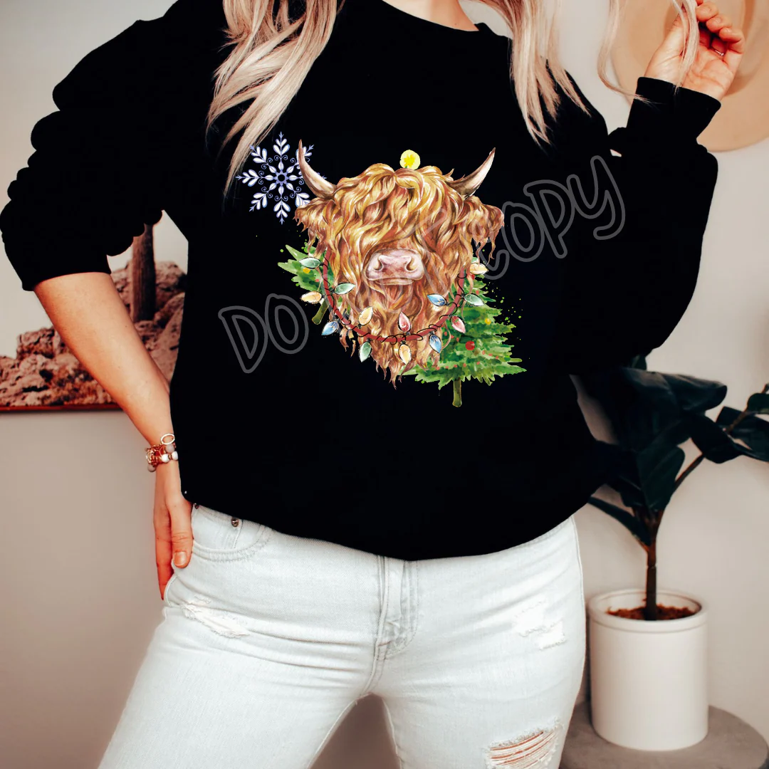 XMAS COW - HOLIDAY RUN 2 - UNISEX HOODIE/SWEATER