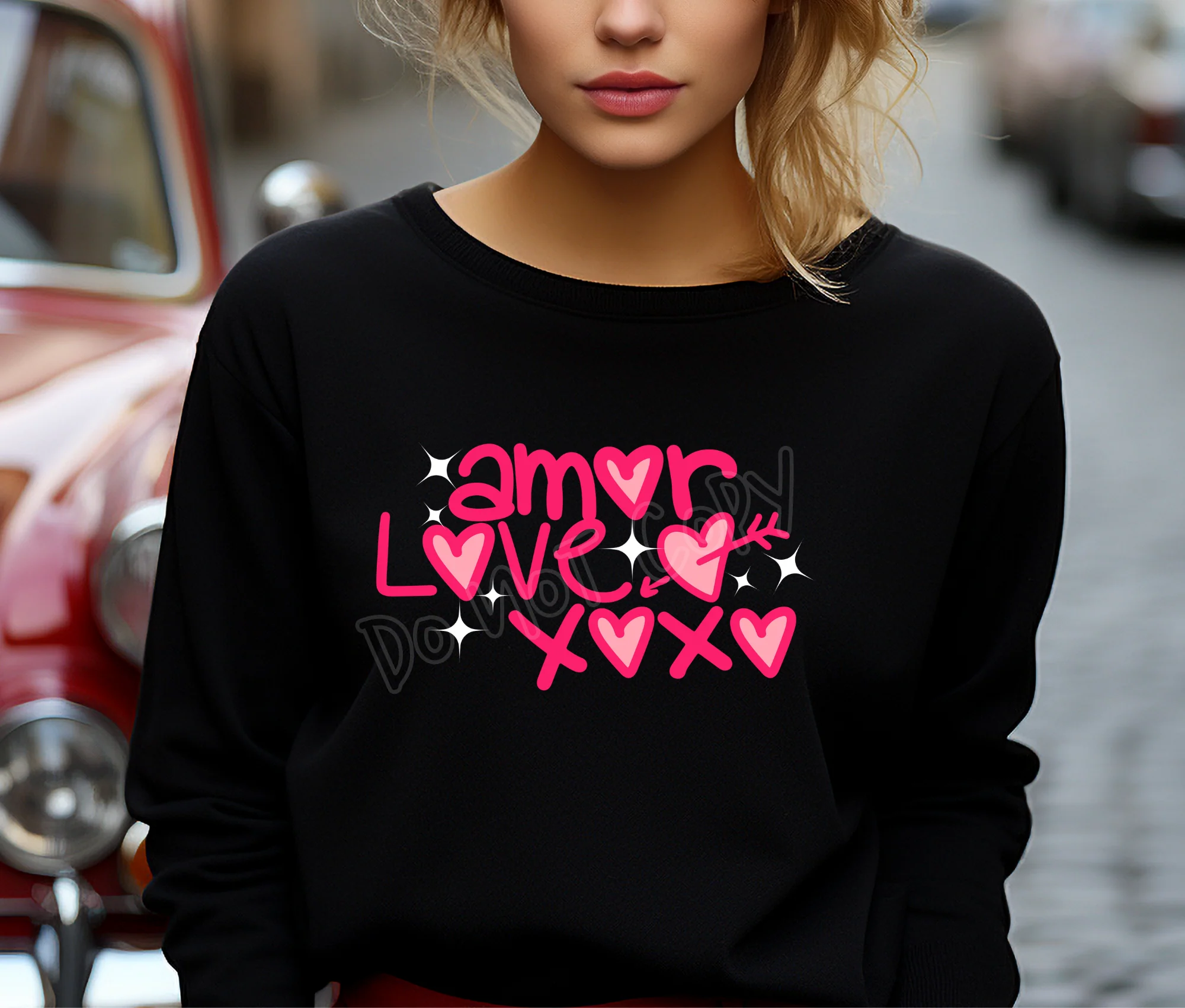 XOXO - CREWNECK SWEATSHIRT-FLARES 4 - PREORDER CLOSING 11/24 ETA JANUARY