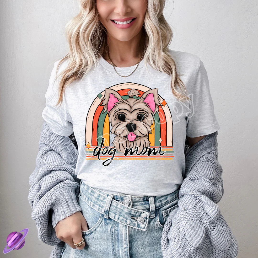 YORKIE DOG MOM TEE